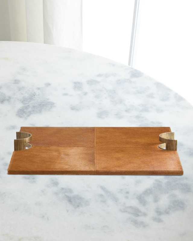 Jones Hair on Hide Tray
